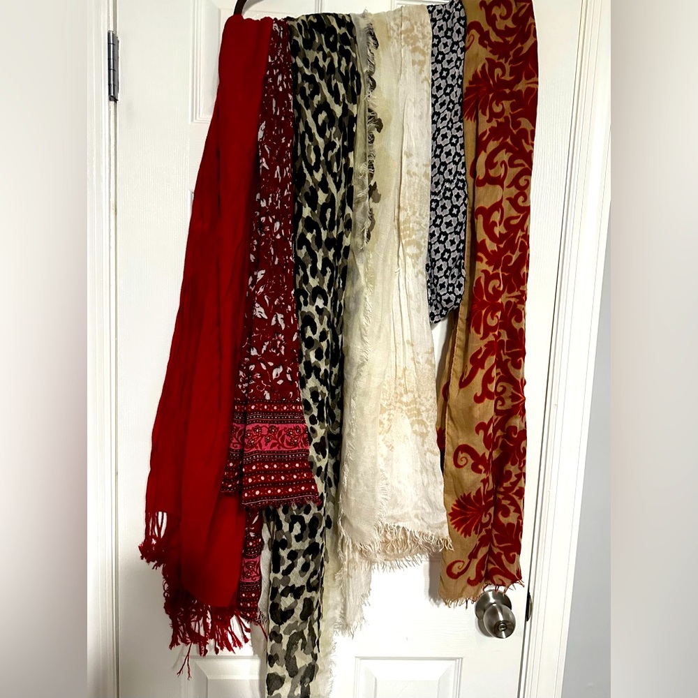Fashion Scarf Bundle (6 scarfs)